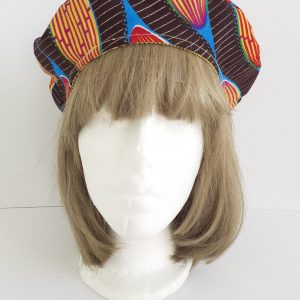 Béret réversible en Wax