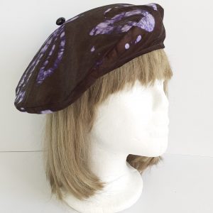 Béret réversible en Wax