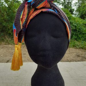 Bandeau Foulard à pompons