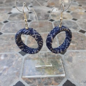 Boucles d'oreilles en Wax
