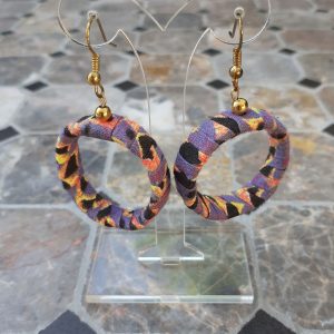 Boucles d'oreilles en Wax