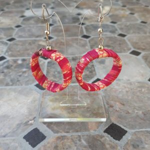 Boucles d'oreilles en Wax