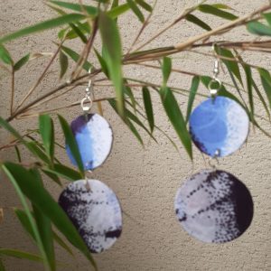 Boucles d'oreilles en Wax