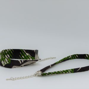 Choker et Bracelet en Wax