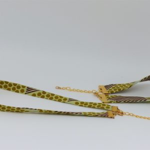 Choker et Bracelet en Wax