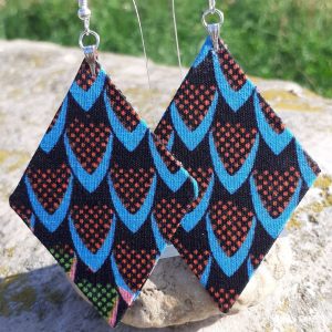 Boucles d'oreilles en Wax