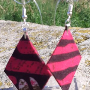 Boucles d'oreilles en Wax