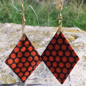 Boucles d'oreilles en Wax