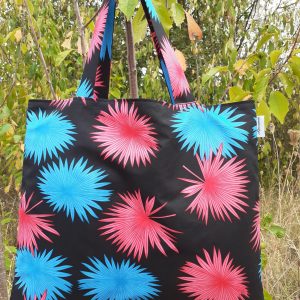 Maxi Tote Bag réversible en Wax