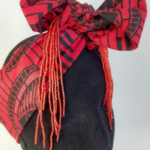 Bandeau Wax et perles de Rocaille