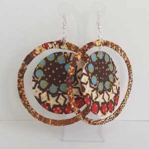 B.O. Maxi en wax Collection Moon multicolore à fleurs