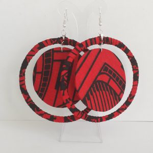 Boucles d'Oreilles "Moon" G.M* en Wax