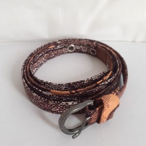 Ceinture en Wax
