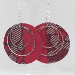 Boucles d'Oreilles Wax et Argent