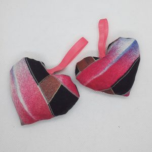 Cœurs de Noël en Wax