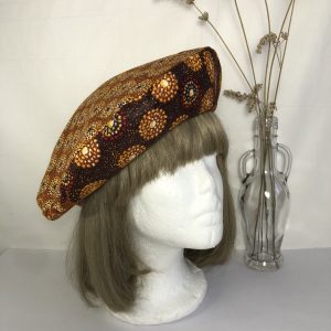 Béret réversible et réglable bi-matière