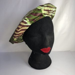 Béret réversible et réglable bi-matière